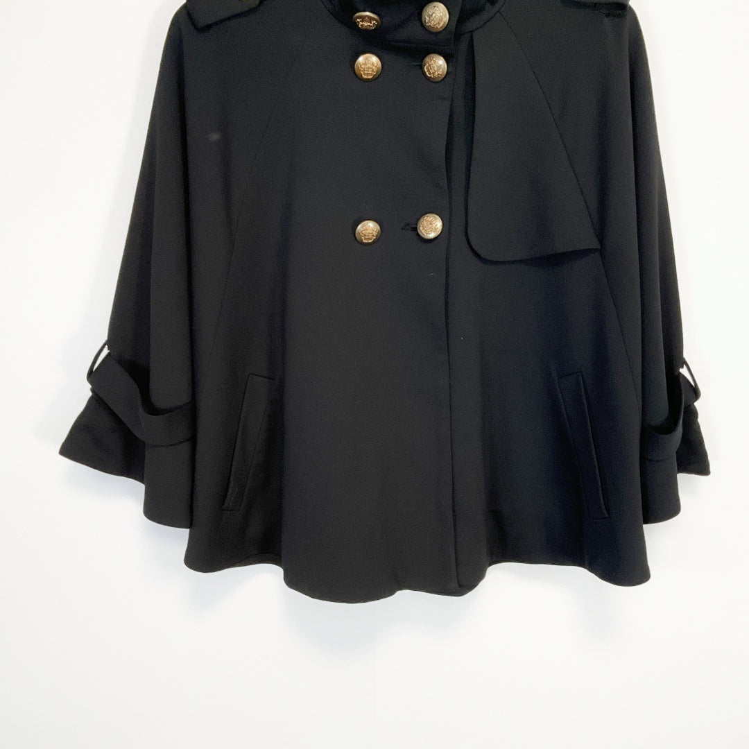 Dotti - Black Cropped Cape