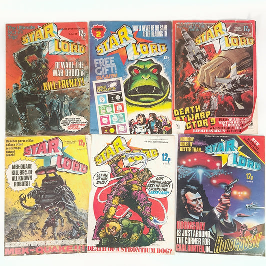 Vintage Collection of Starlord comics