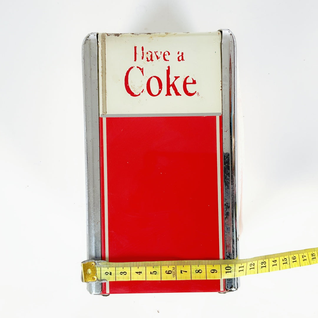 COCA-COLA - 1992 Vintage Napkin Dispenser