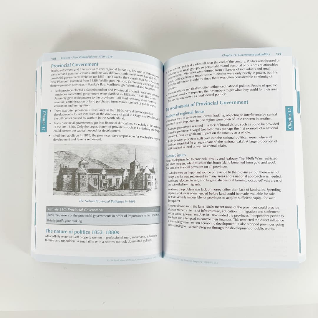 NCEA Level 3 History ESA Study Guides - New Zealand 1769-1919