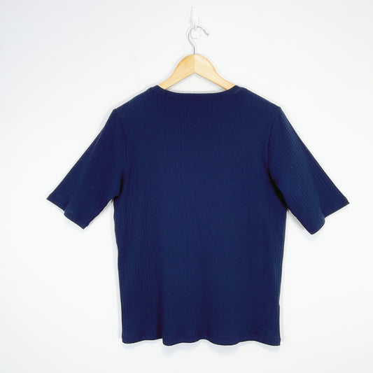 Trenery - Navy Blue Top