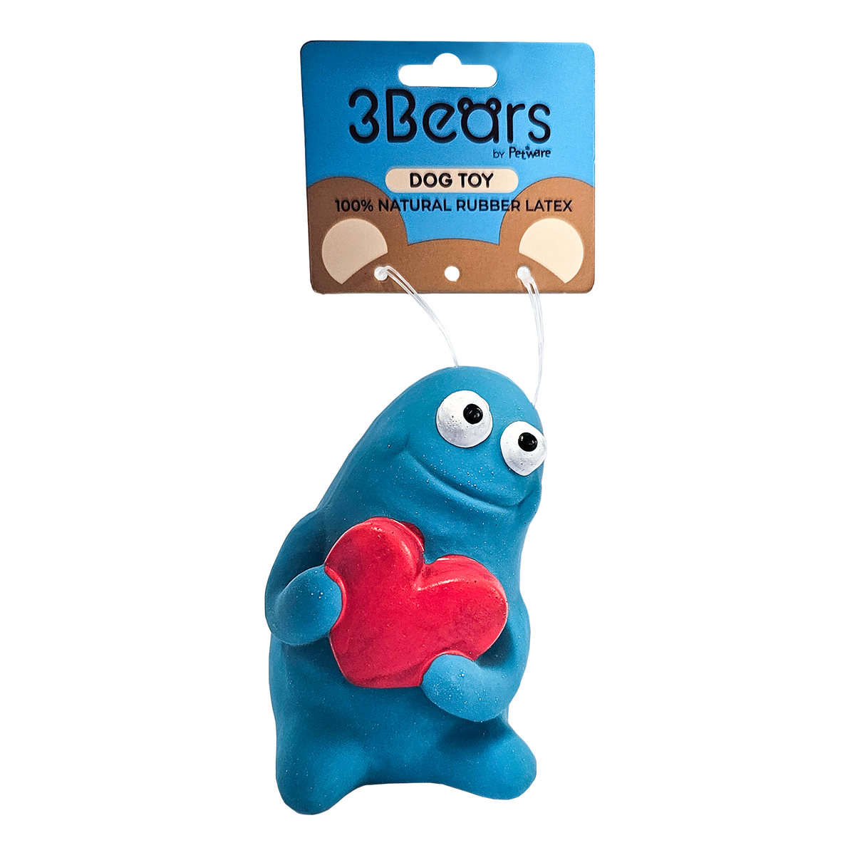 3Bears Latex Q Brothers 10cm Blue