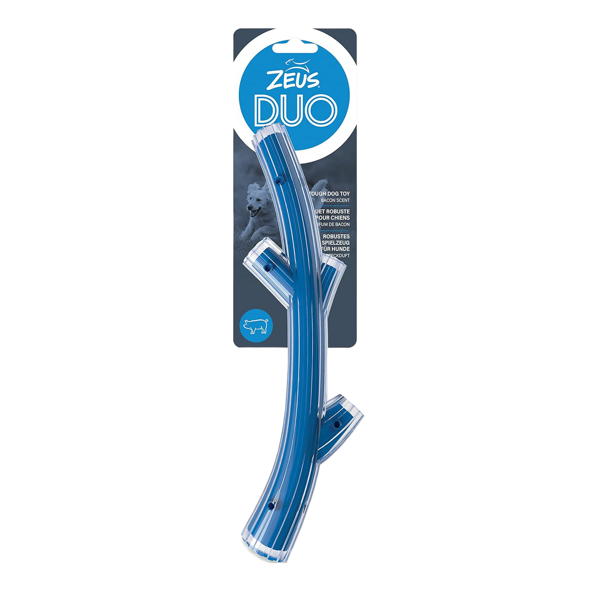 Zeus Duo Stick Bacon Scent Blue 30cm