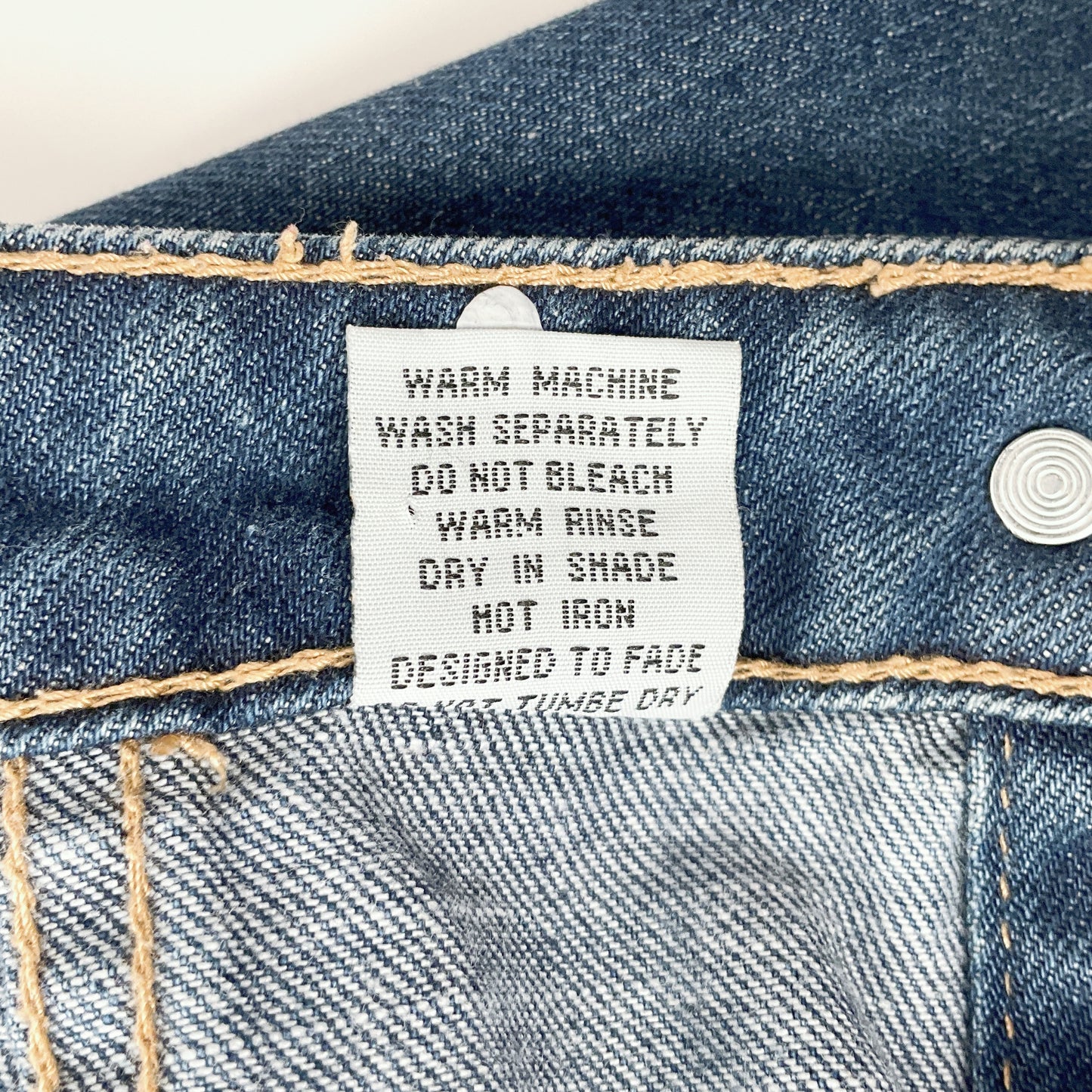 Ally Jeans - Denim Buttoned Mini Skirt