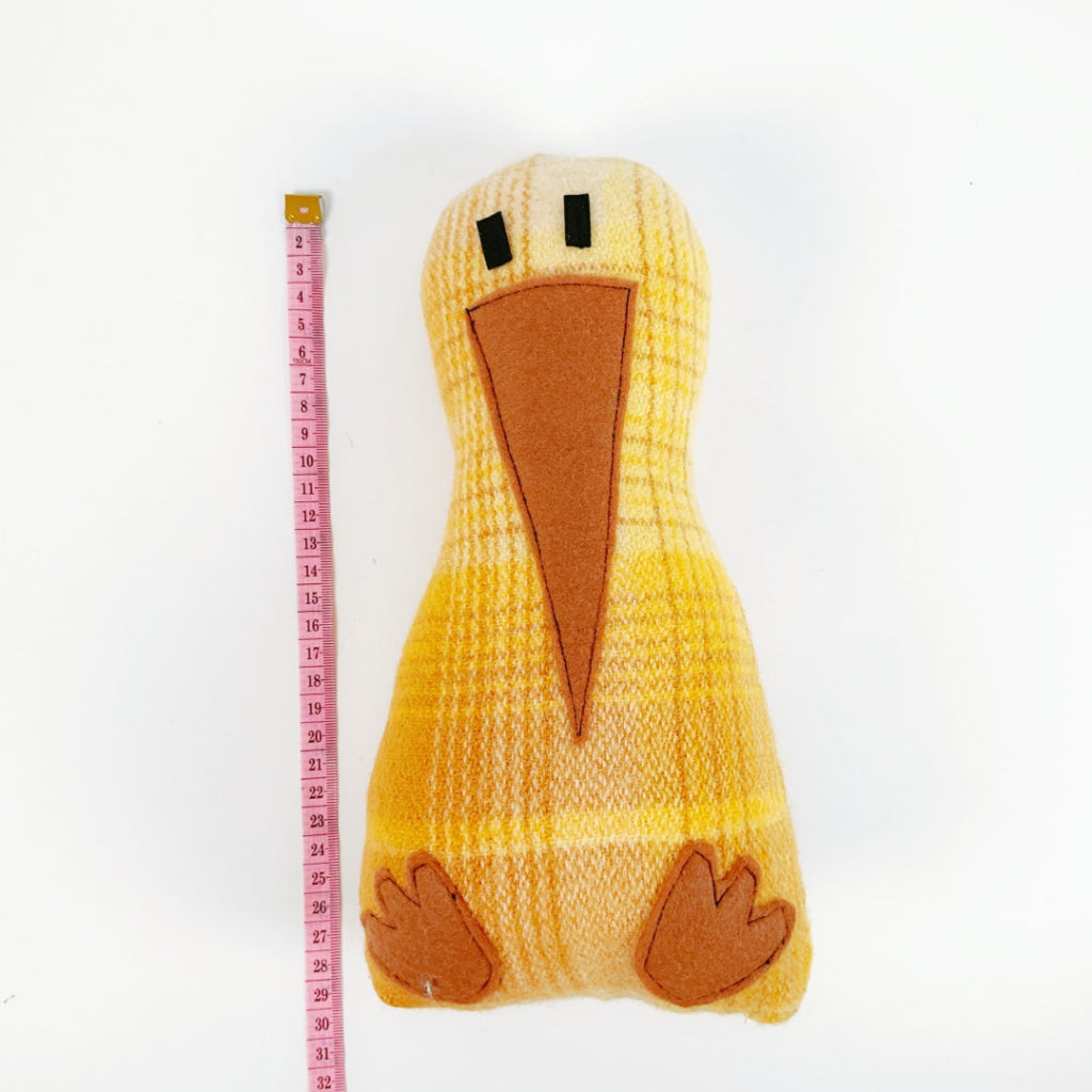 Artearoa – Colourful G.N. Kiwi – Golden Ochre Check