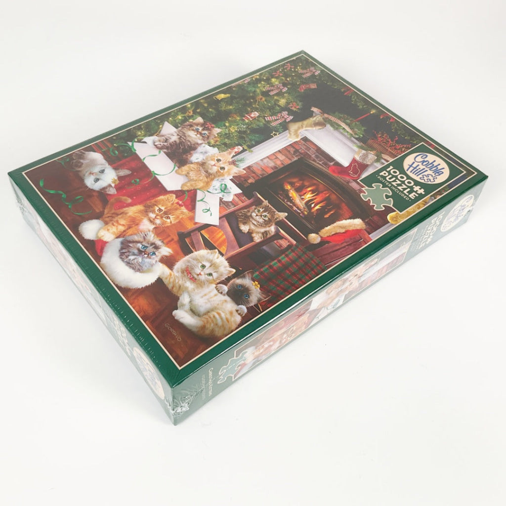 Cobble Hill - Christmas Kittens 1000 Piece Family Puzzle