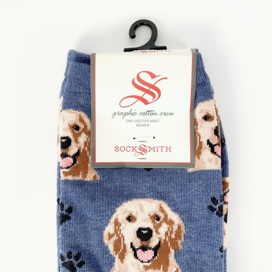 Sock Smith - Whoβs A Good Boy Denim Heather