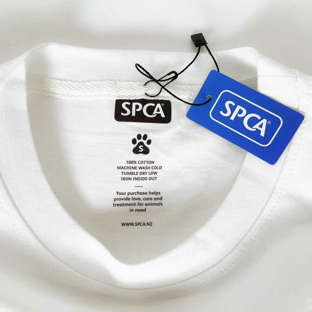 SPCA – T-Shirt – I Love Dogs – White
