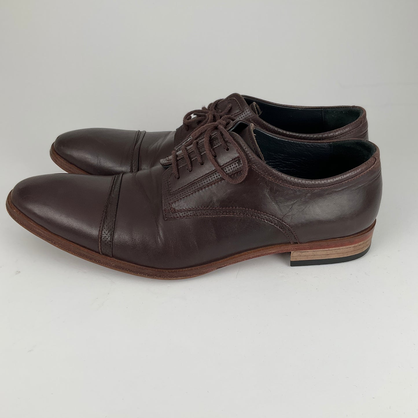 Brando - Brown Leather Shoes - Size 41