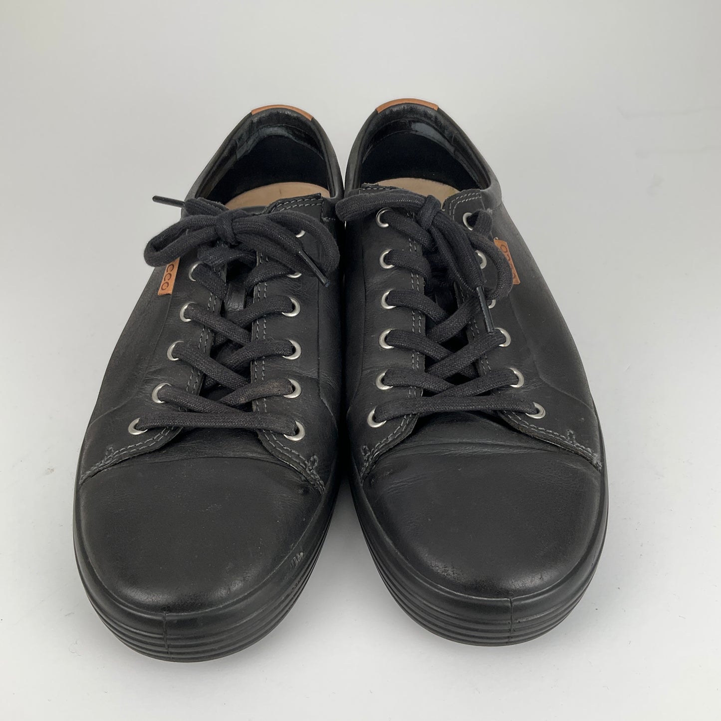 Ecco - Black Leather Shoes - Size 11.5