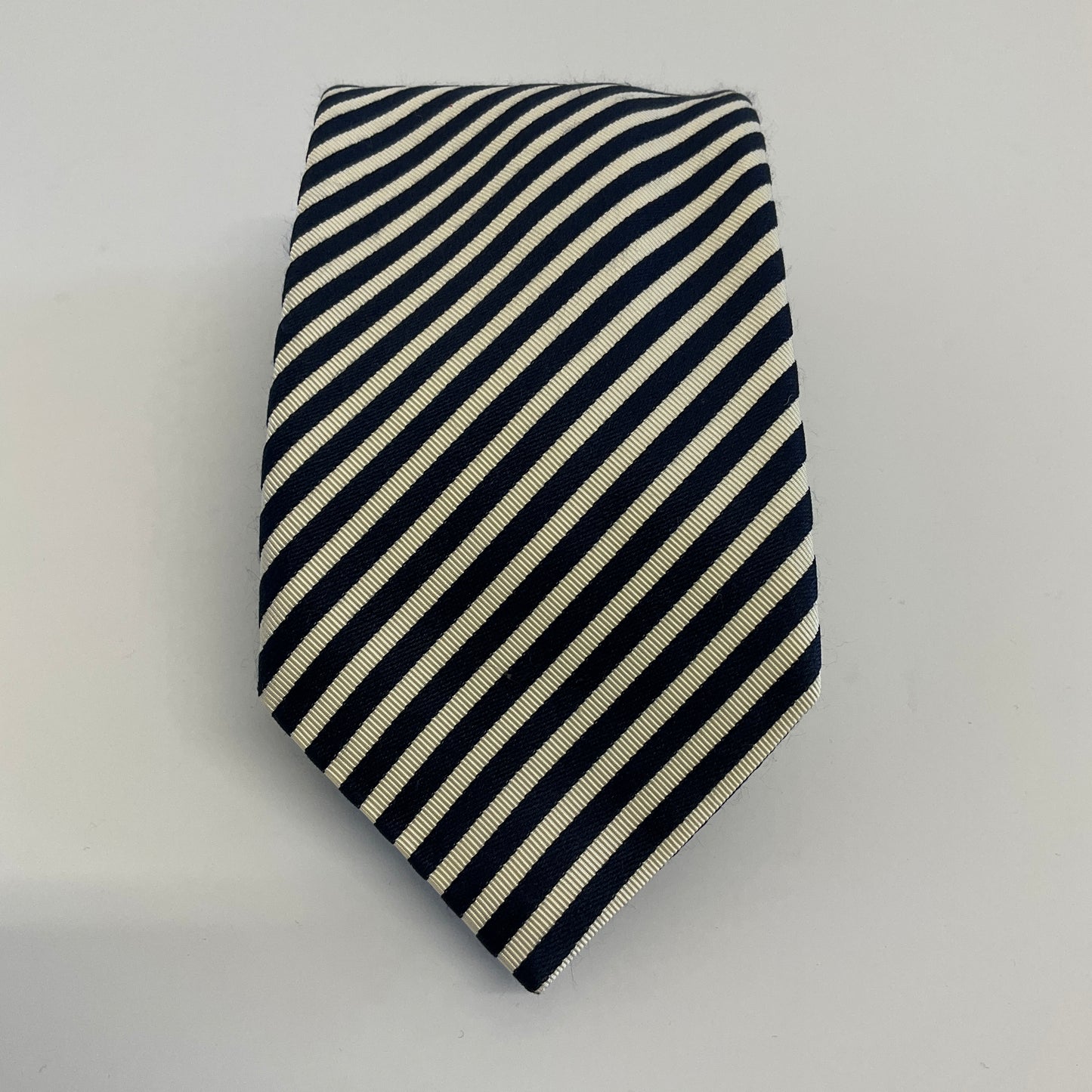 Working Style - Blue & Cream Silk Tie