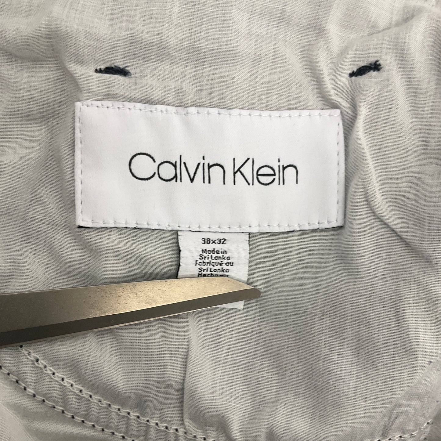 Calvin Klein - Men's Navy Blue Chinos