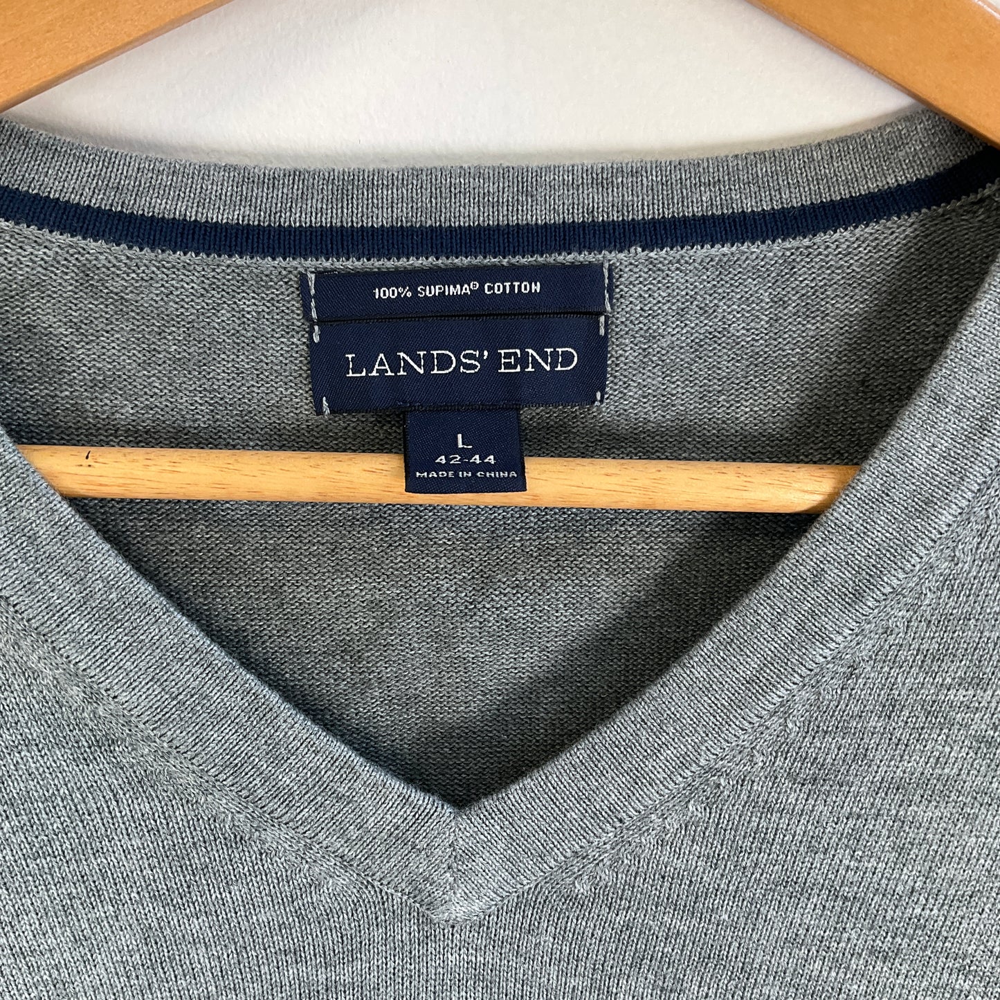 Land's End - Men's Grey Jersey