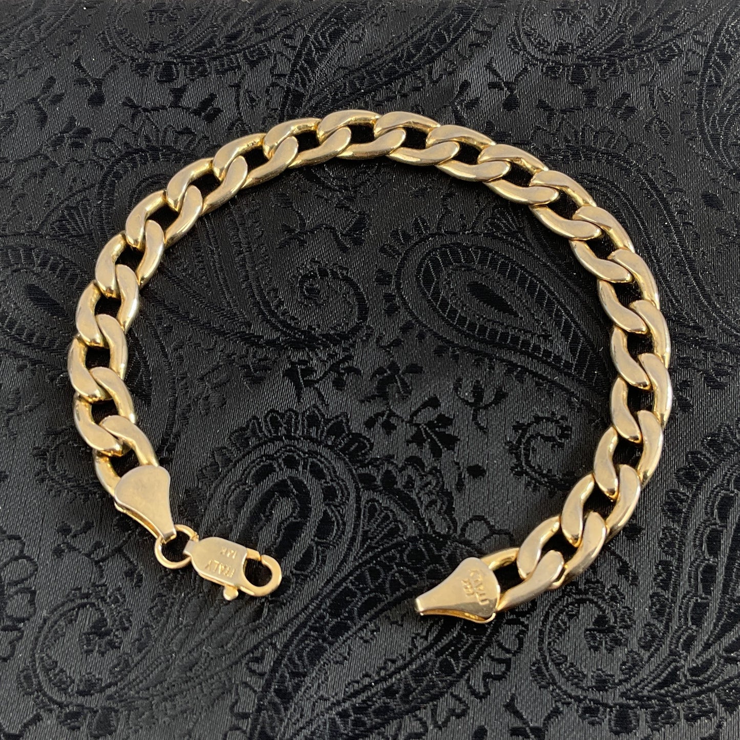 14 Ct Gold Bracelet - 19.5 cm