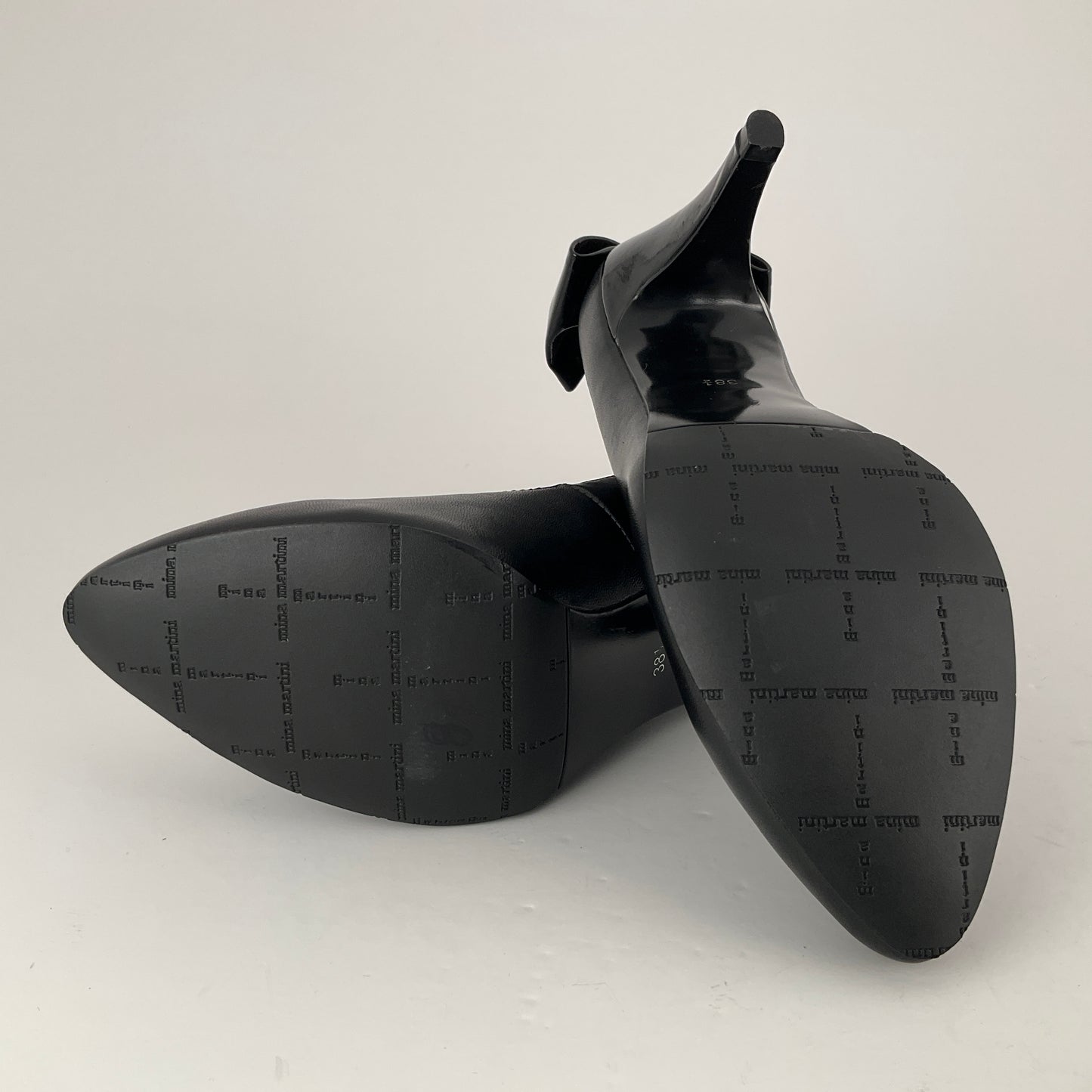 Mina Martini - Black Heels - Size 38.5