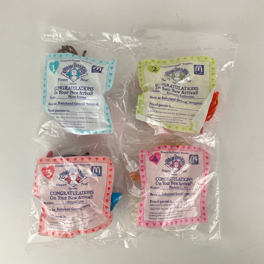 McDonalds - Vintage Cabbage Patch Kids Happy Meal Toys