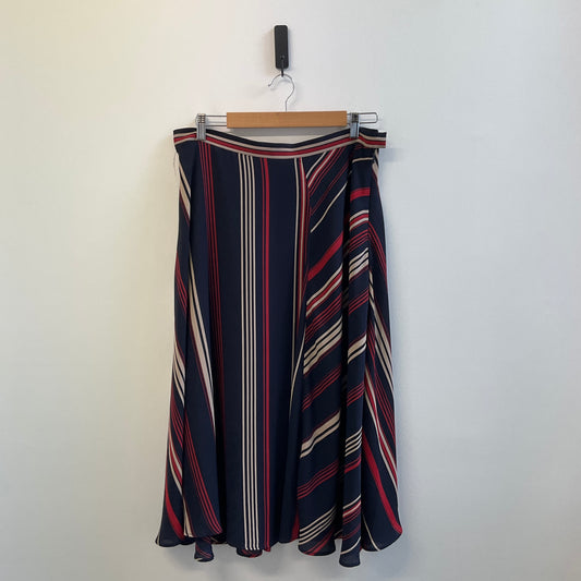 H&M - Navy Stripe Skirt