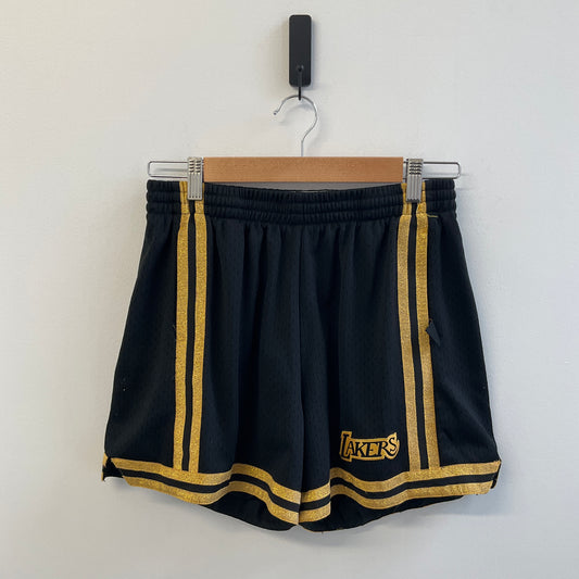 Mitchell & Ness - High Waist Lakers Shorts
