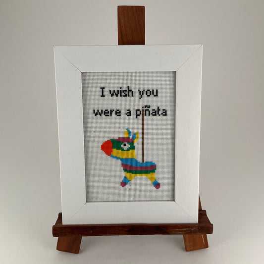 Cross Stitch Artwork - Pinata