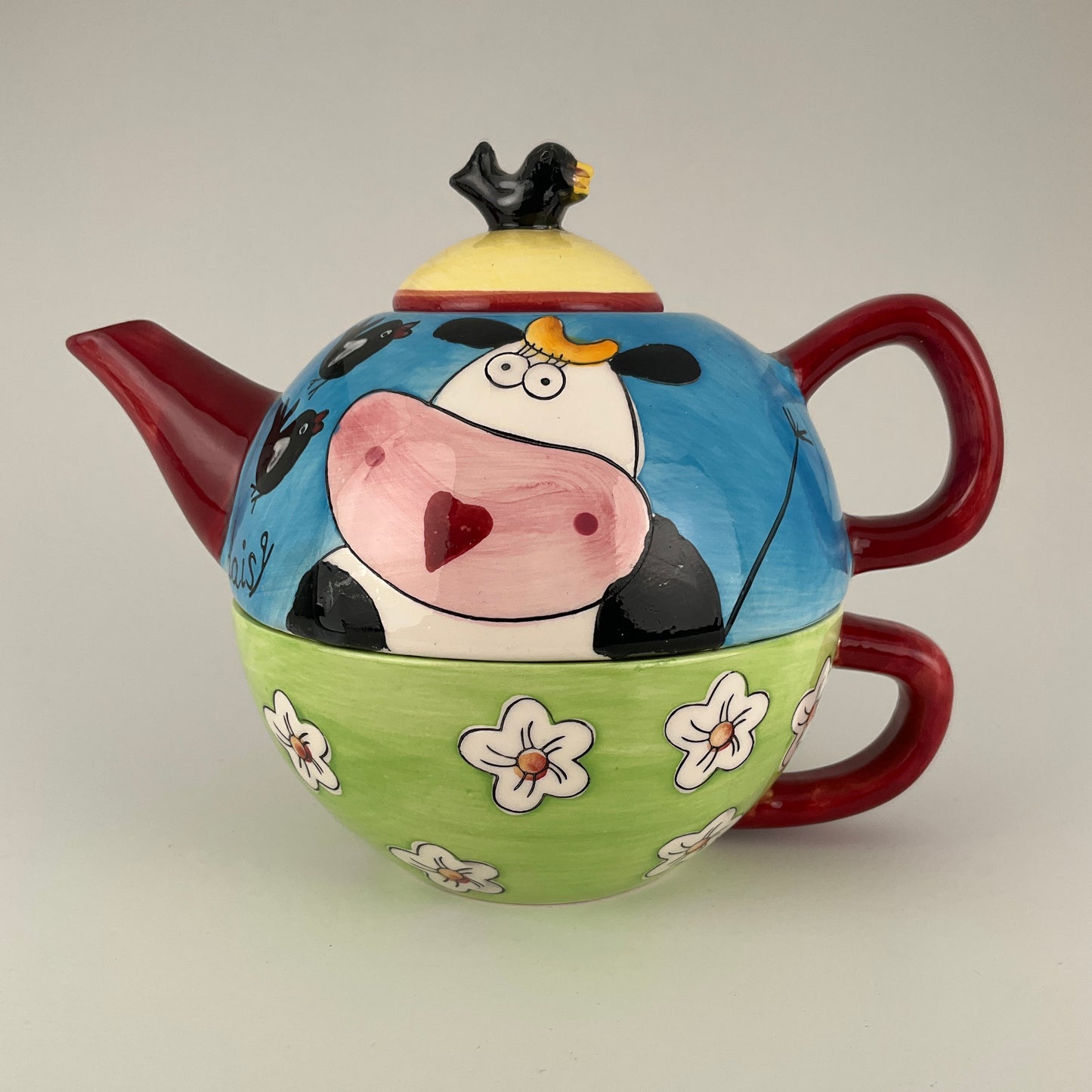 Moo Cow Tea Cup Set