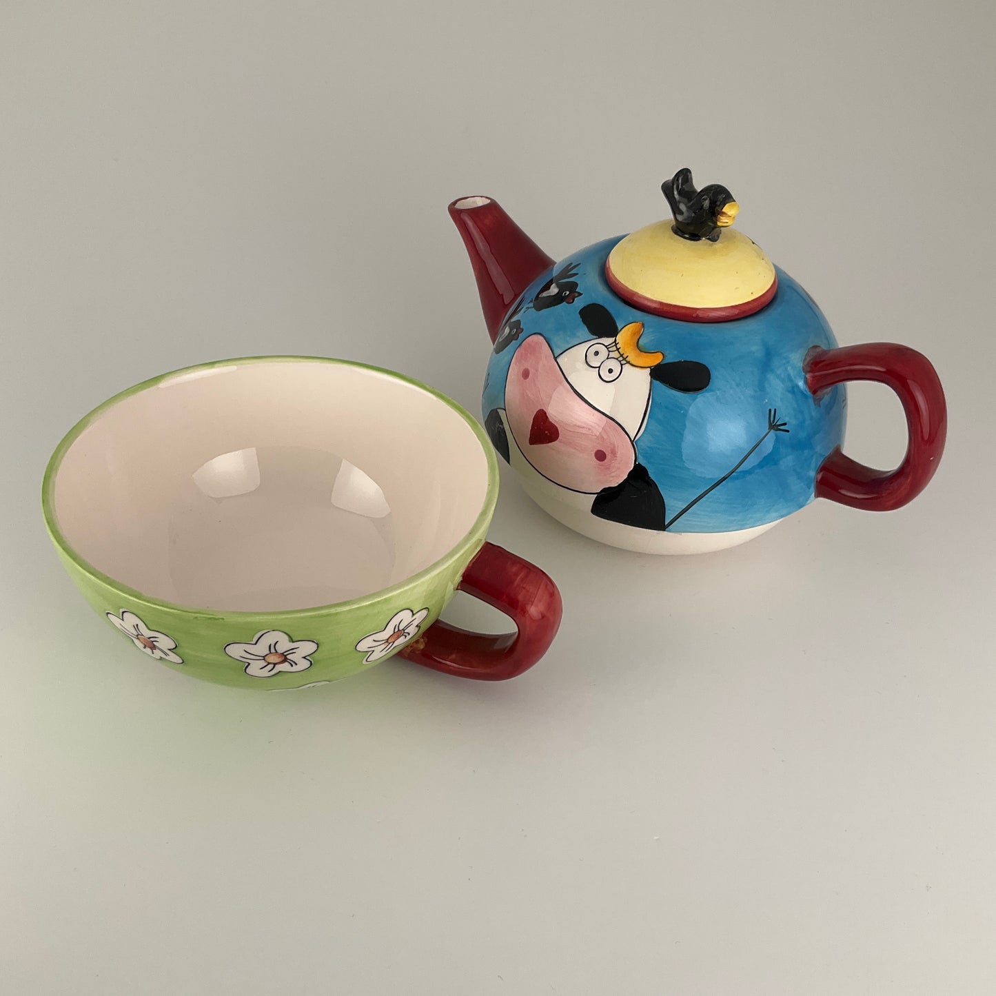 Moo Cow Tea Cup Set