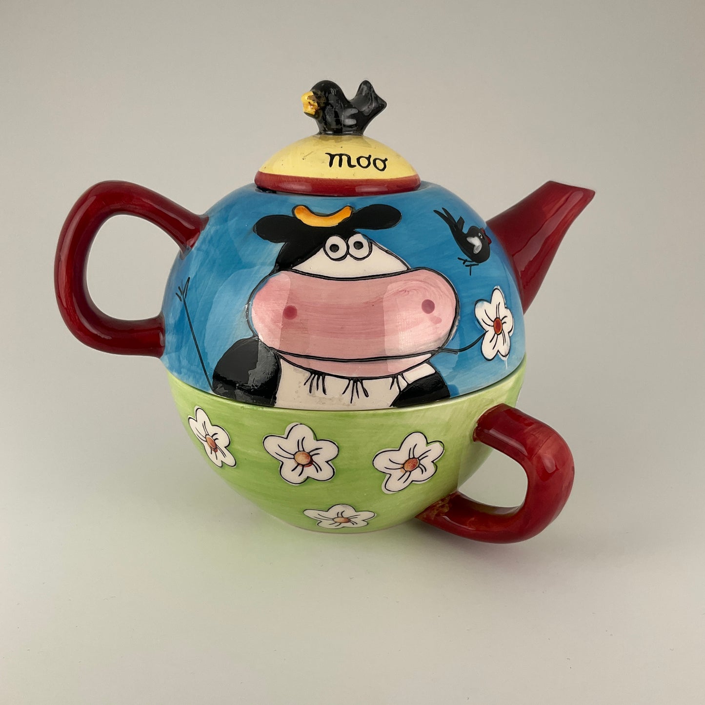 Moo Cow Tea Cup Set