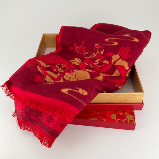 Lucky Rabbit Mulberry Silk Scarf