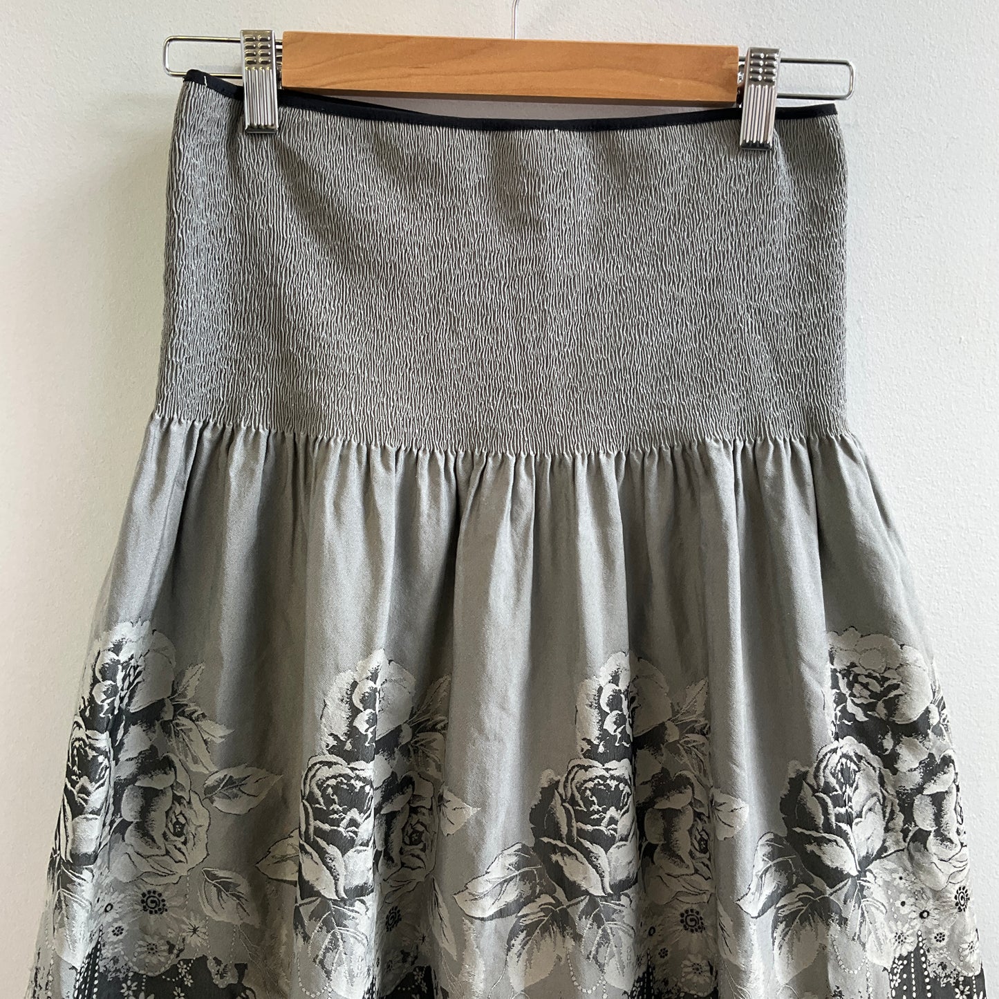 Stella Gregg - Grey Floral Skirt