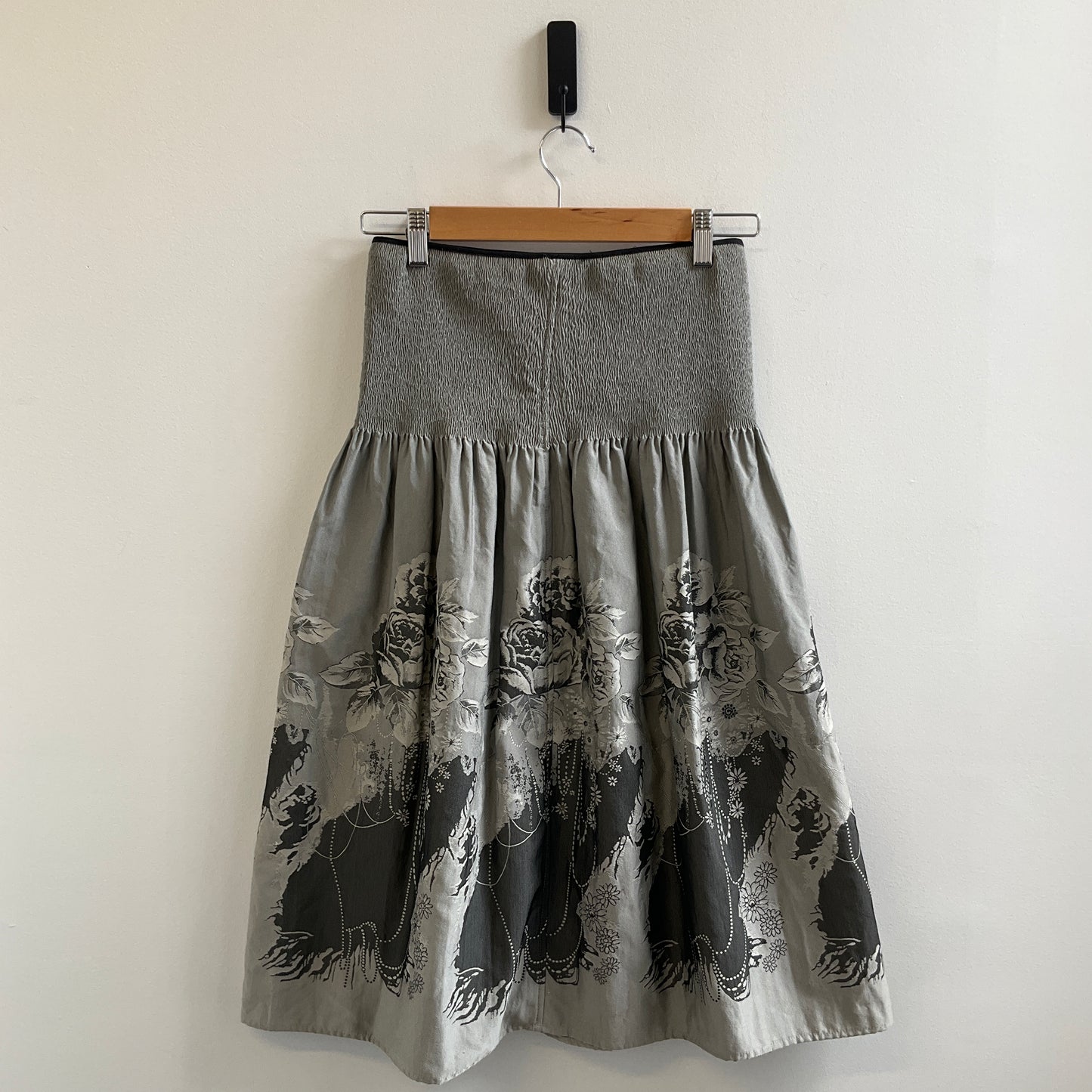 Stella Gregg - Grey Floral Skirt