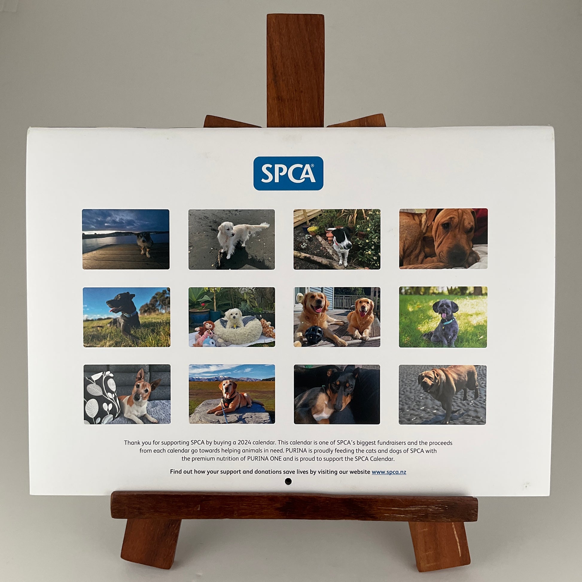 SPCA 2024 Annual Calendar Dogs – SPCA Op Shops