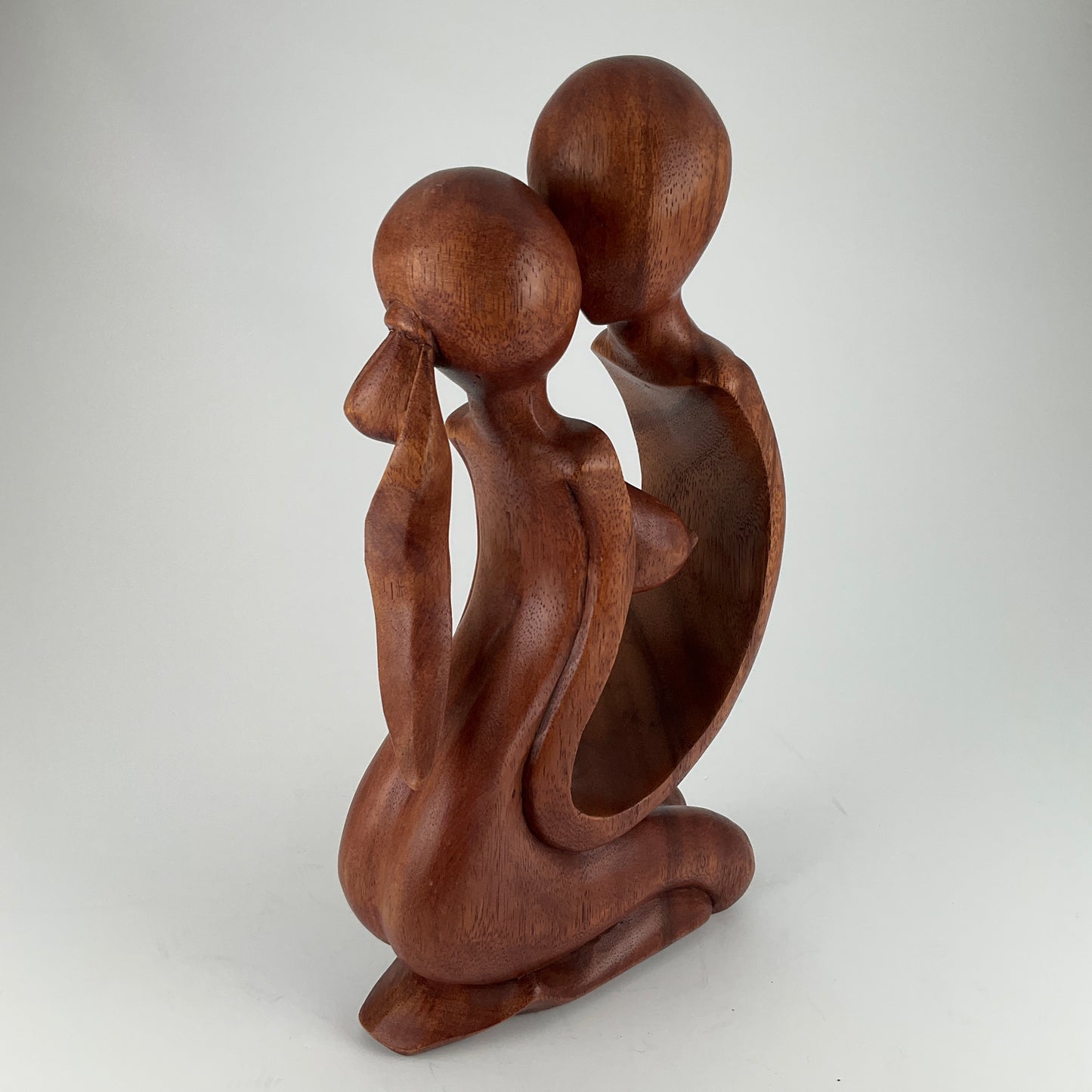 Couple Wooden Sculpture