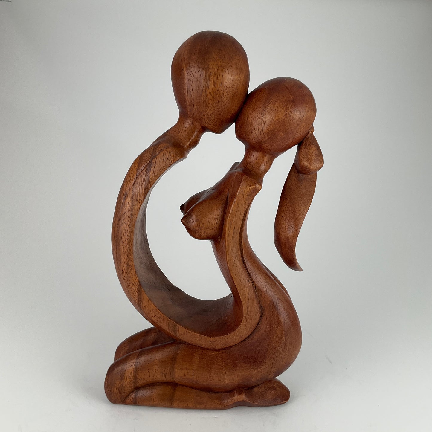 Couple Wooden Sculpture