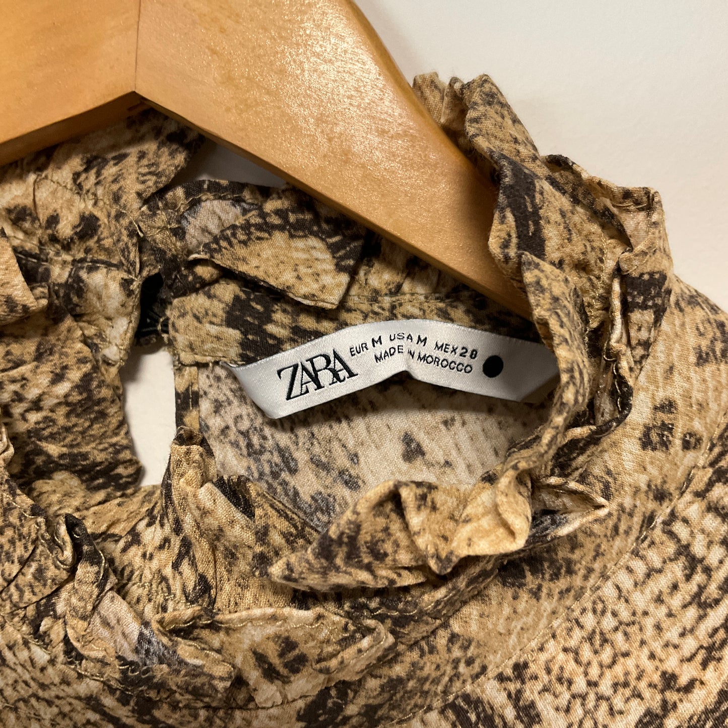 Zara - Snake Print Dress