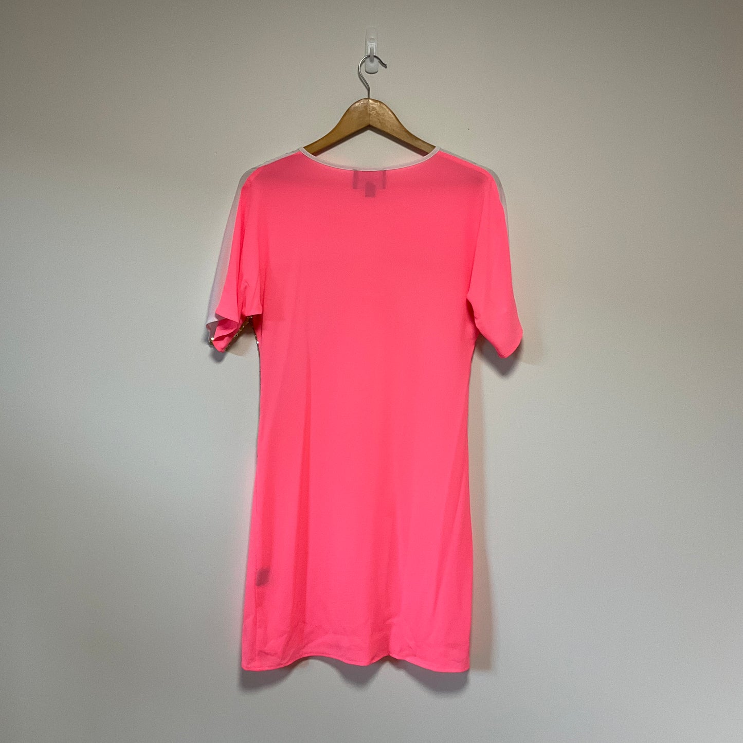 Augustine - Neon Sequin T-Shirt Dress