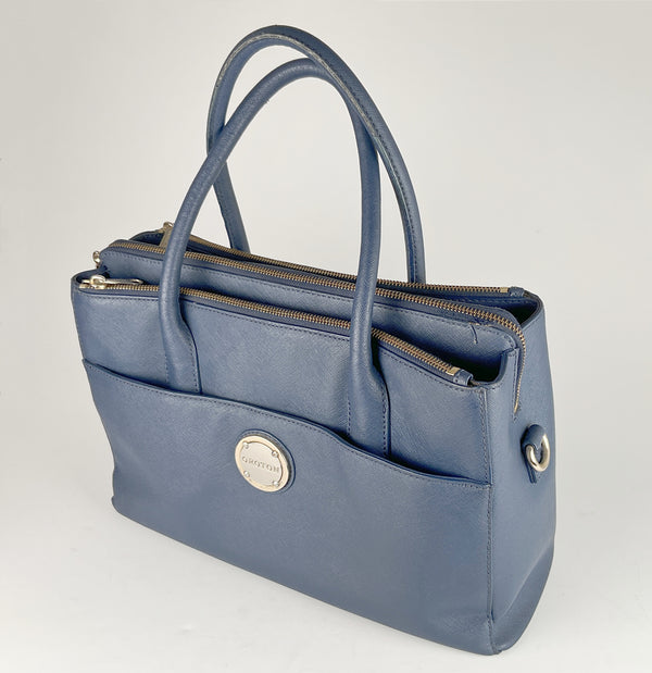 Oroton Ladies Leather Computer Notepad Bag SPCA Op Shops