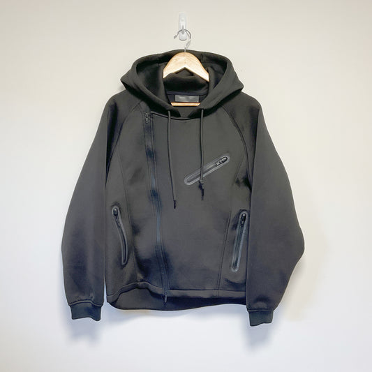 Alexander Wang - Scuba Black Hoodie Zip Jacket