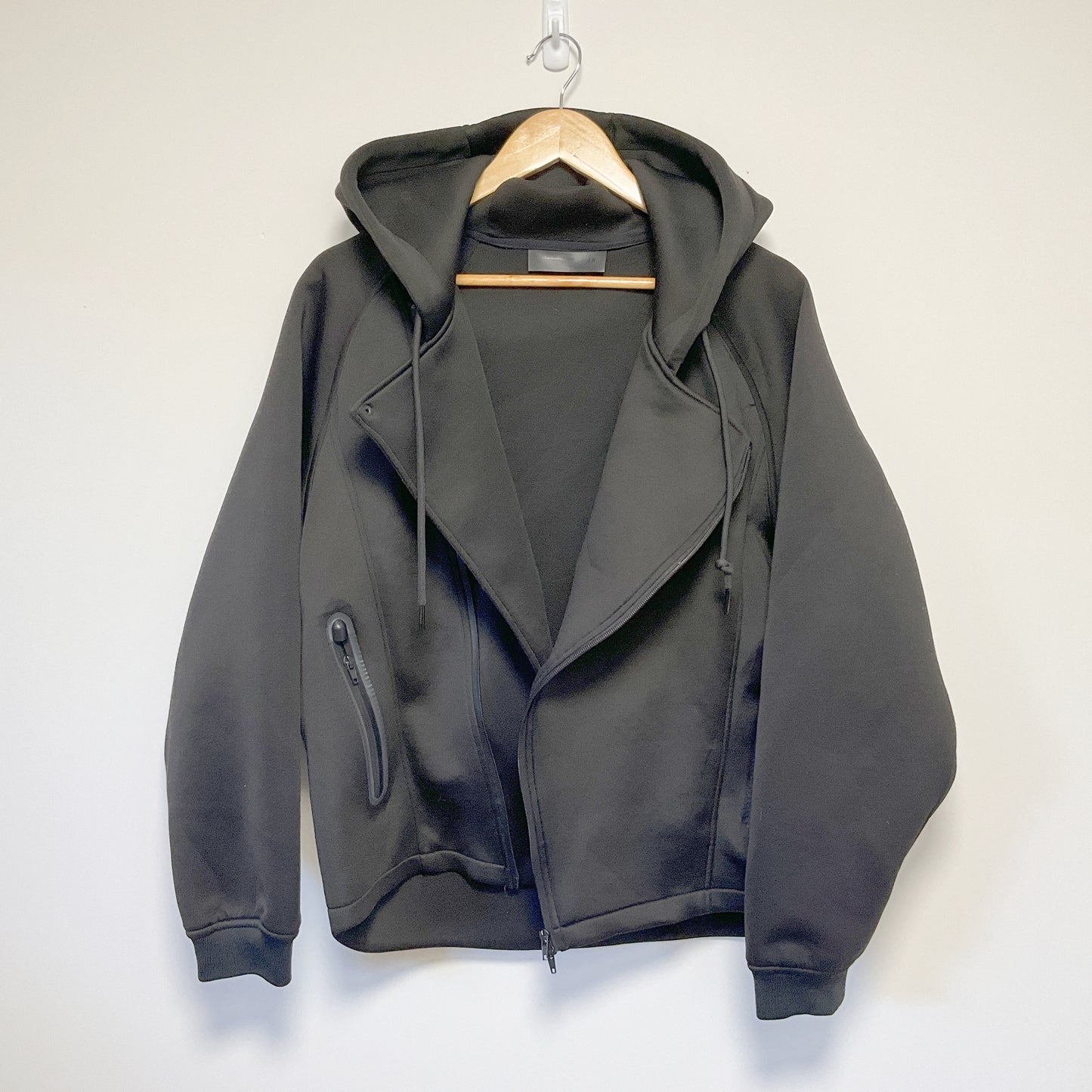 Alexander Wang - Scuba Black Hoodie Zip Jacket