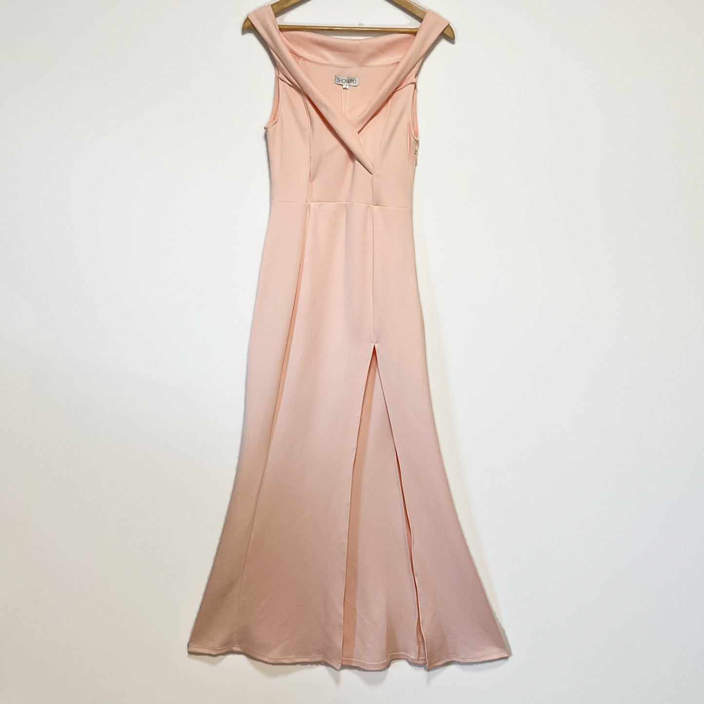 Showpo - Once For The Money Dress In Blush