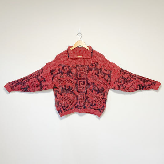 Ginafioi Fashion Knits - Wool Knit Pullover  Sweater