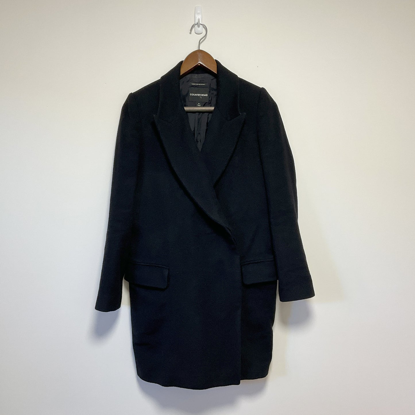 Country Road  - Black Wool Blazer