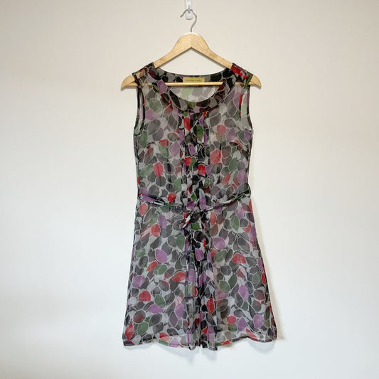 Madame Hawke - Multi Color Leaves printed dress