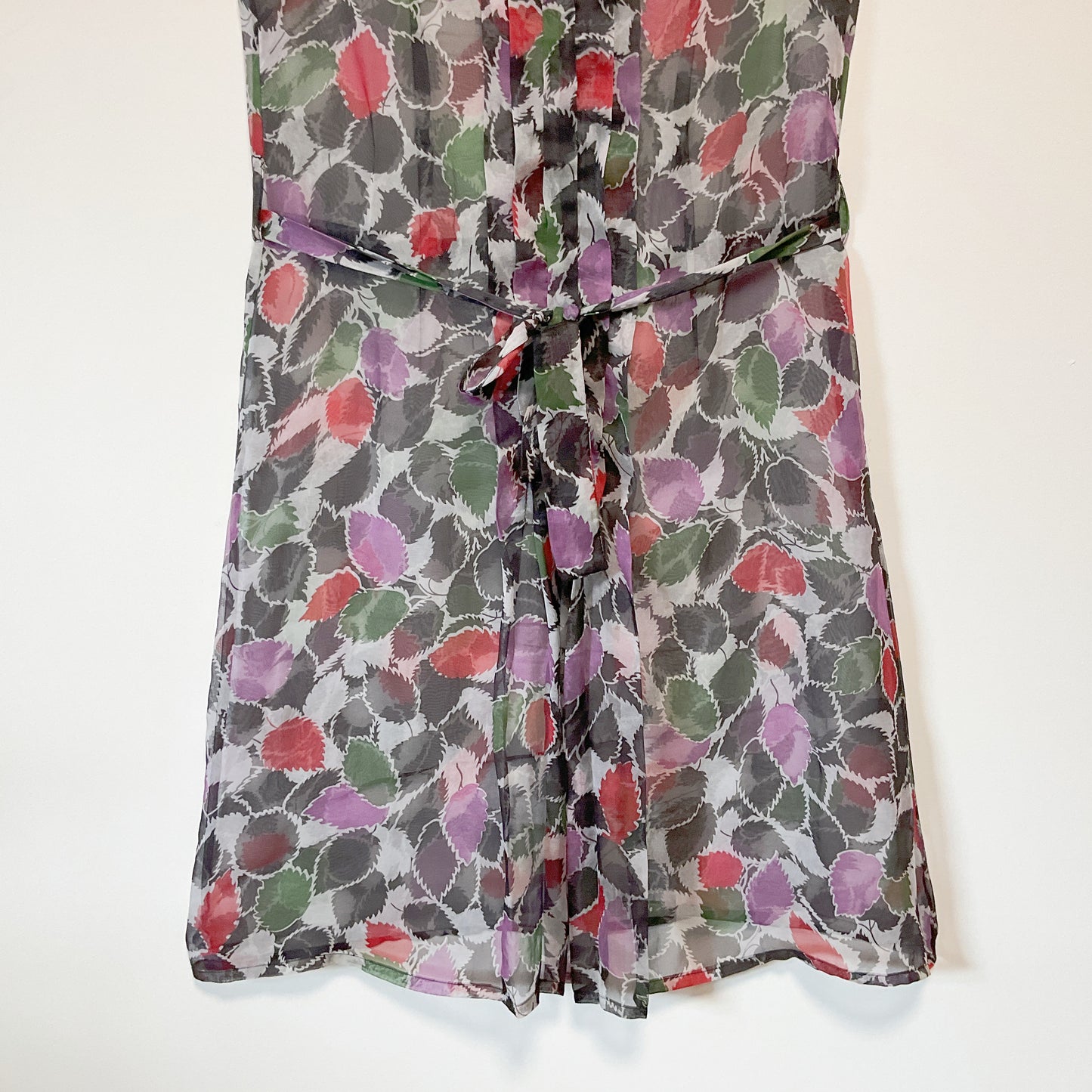 Madame Hawke - Multi Color Leaves printed dress