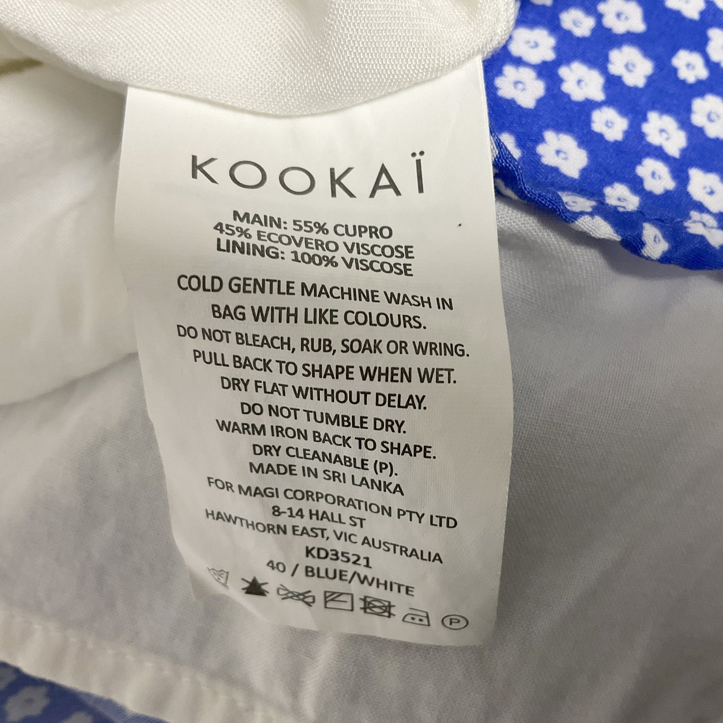 Kookai - Blue Mini Dress