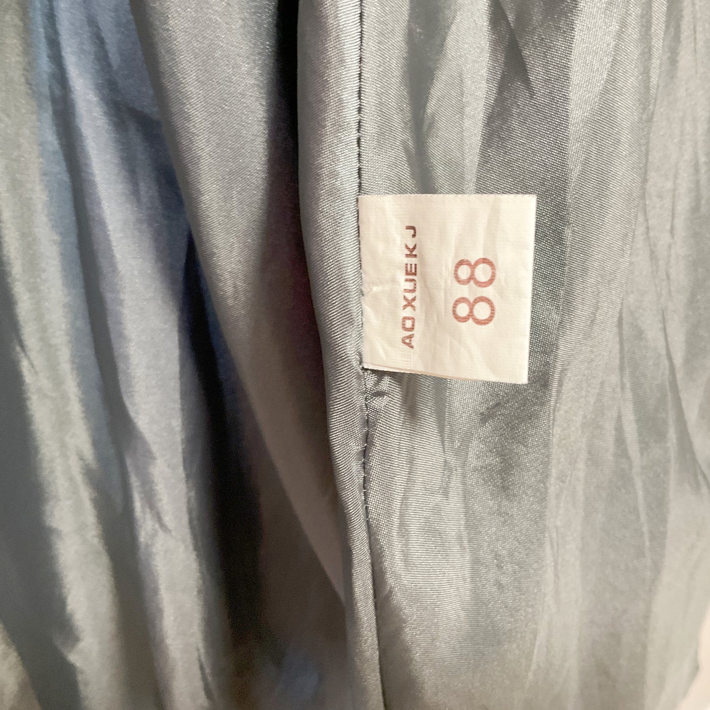 AO XUE K J - Single-Breasted Women's Gray Jacket