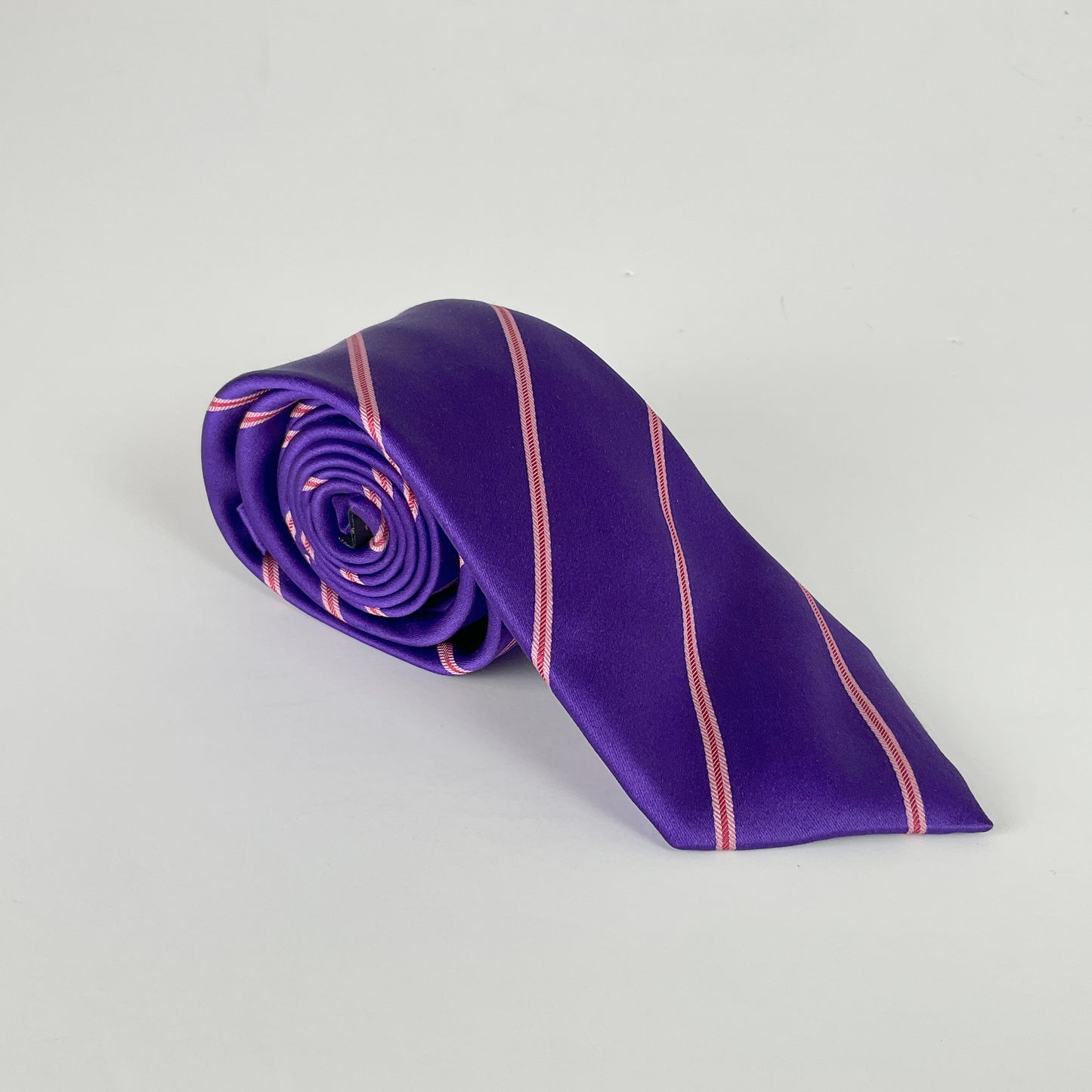 Nicholas Jermyn - Purple Silk Tie