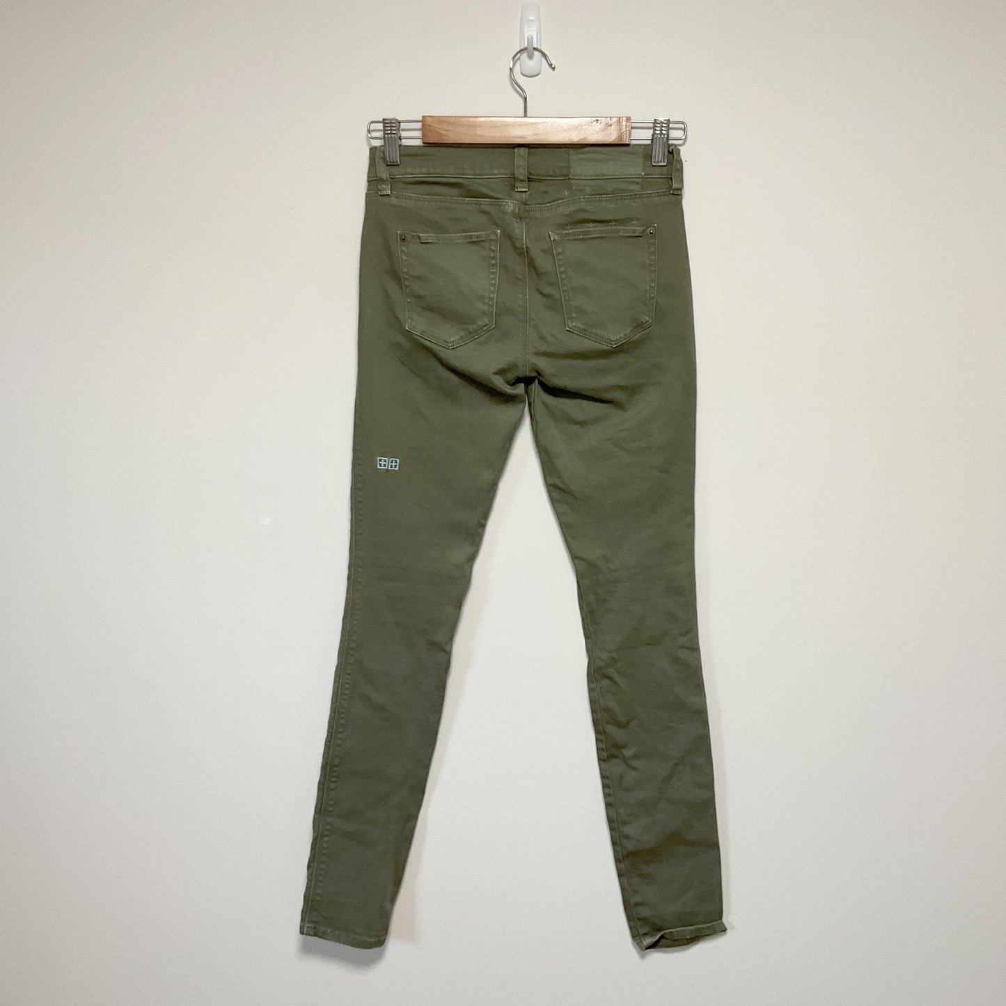 Ksubi - Skinny Pin Fatigues Green Jeans