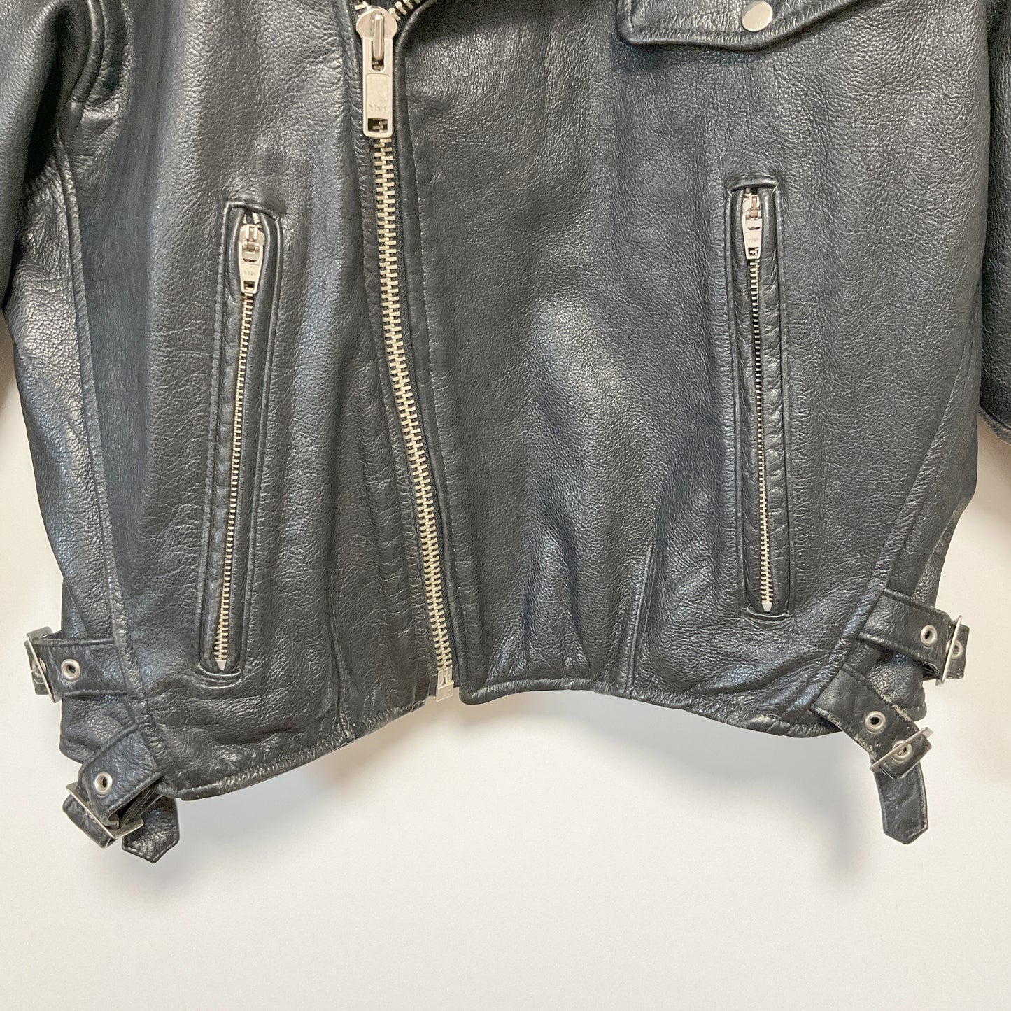 Vinetti - Motorcycle Mens Leather Jacket