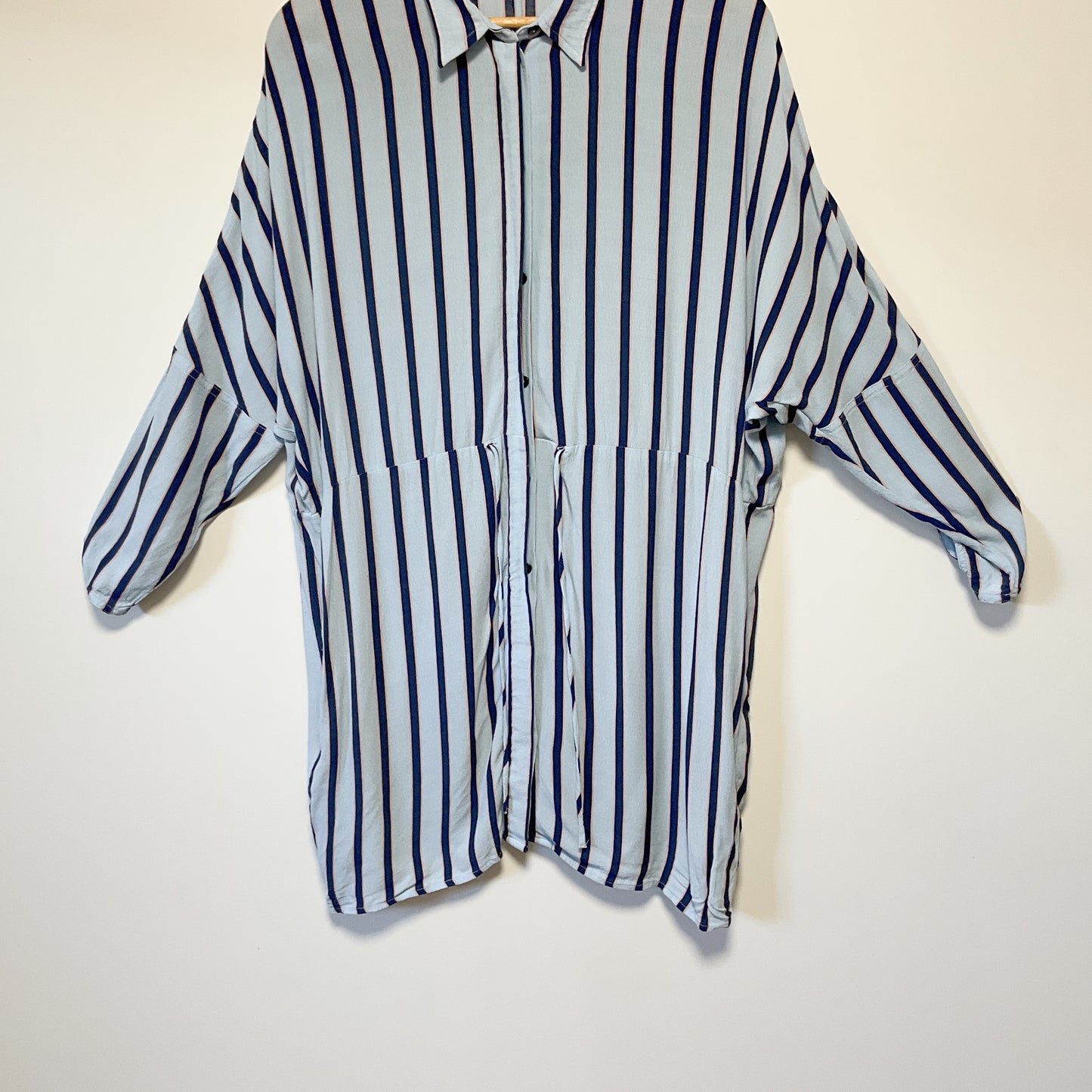 Topshop - Striped Shirt Dress