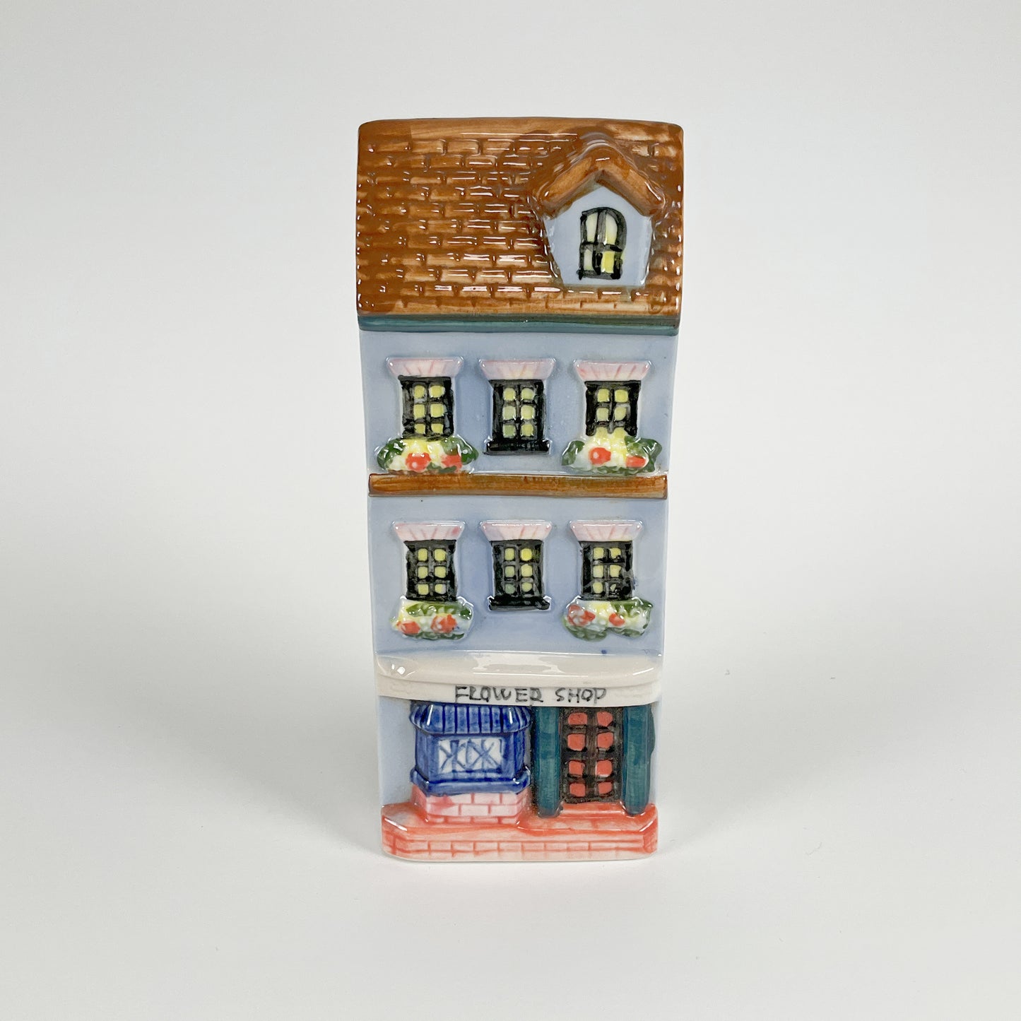 Ceramic Building Plaques - Flower Shop