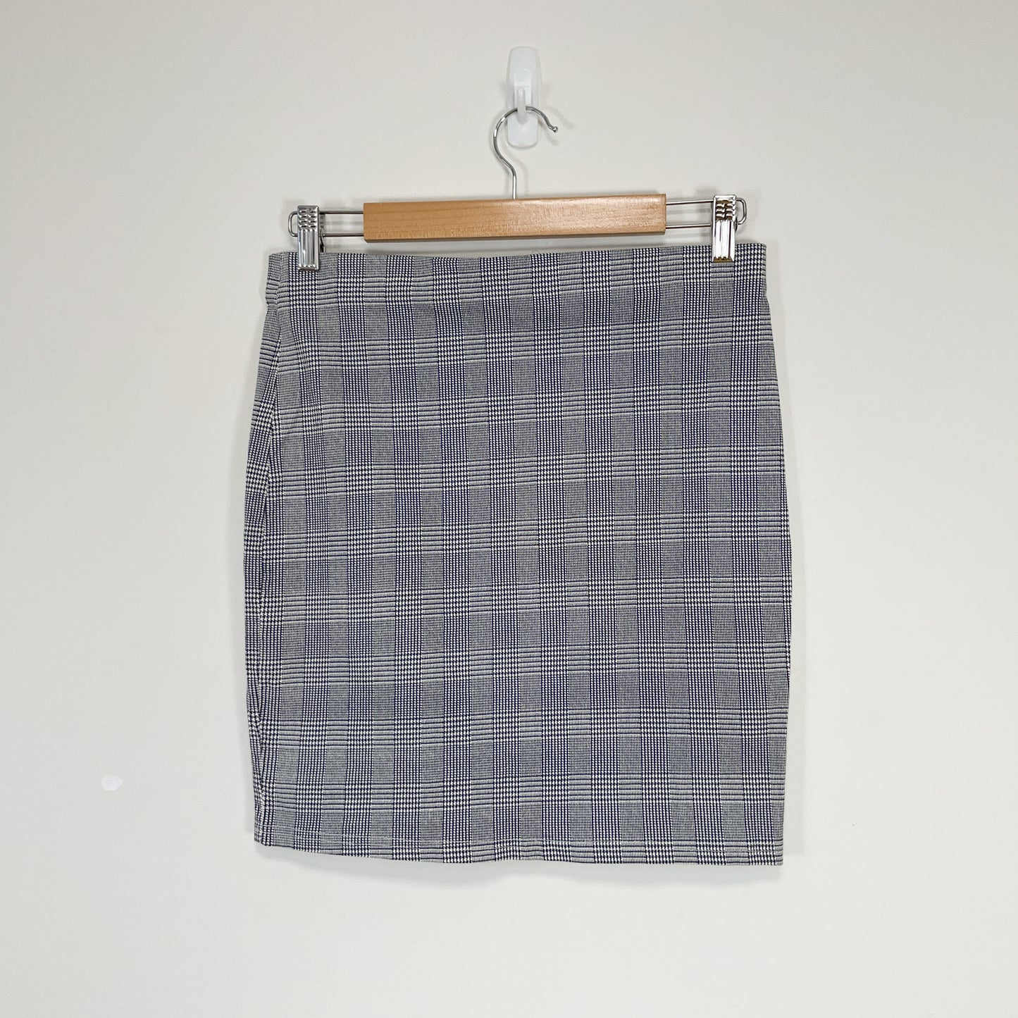 Mirrou - Checkered Fit Mini Skirt